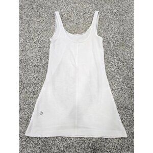 Lululemon Athletica White Tank Top Size 2